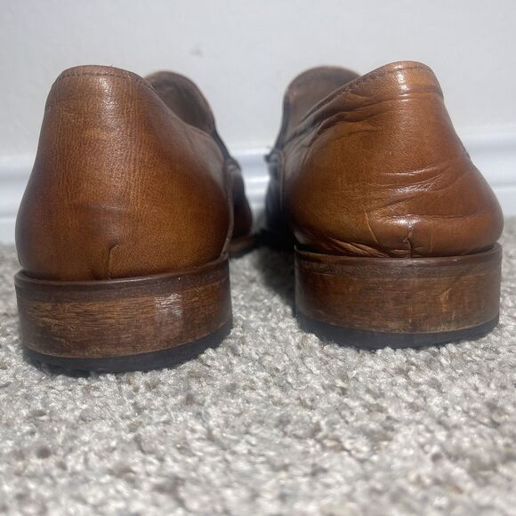 Spatarella Italy Vero Cuoio Men Leather Shoes EU 42 US 9 - Picture 7 of 9